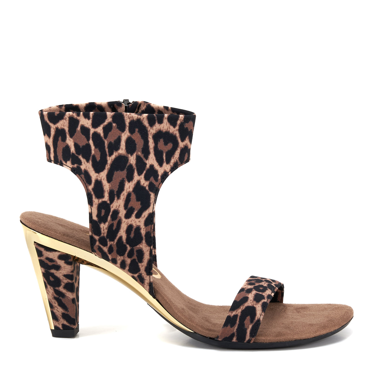 Stuart Weitzman Shoes | Olive 75 Cappucino Leopard Heeled Sandals | Style  Representative